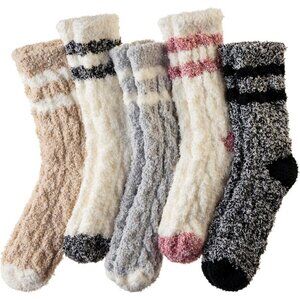 ❤️Women Fuzzy Microfiber Soft Cozy Plush Warm Comfy Thermal Home Sleeping Socks